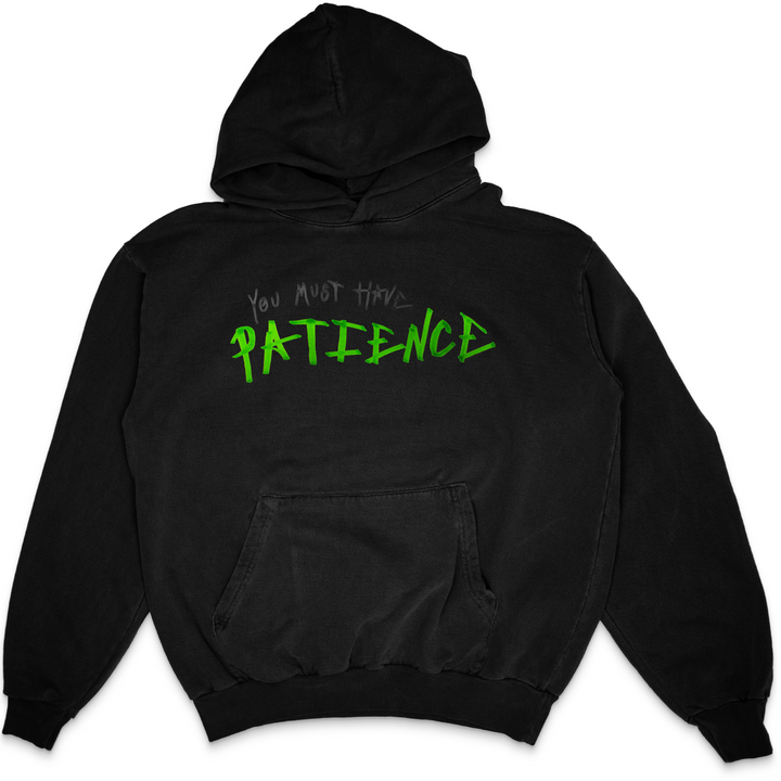 TEST OF PATIENCE 2 FRESH BLANK HOODIE