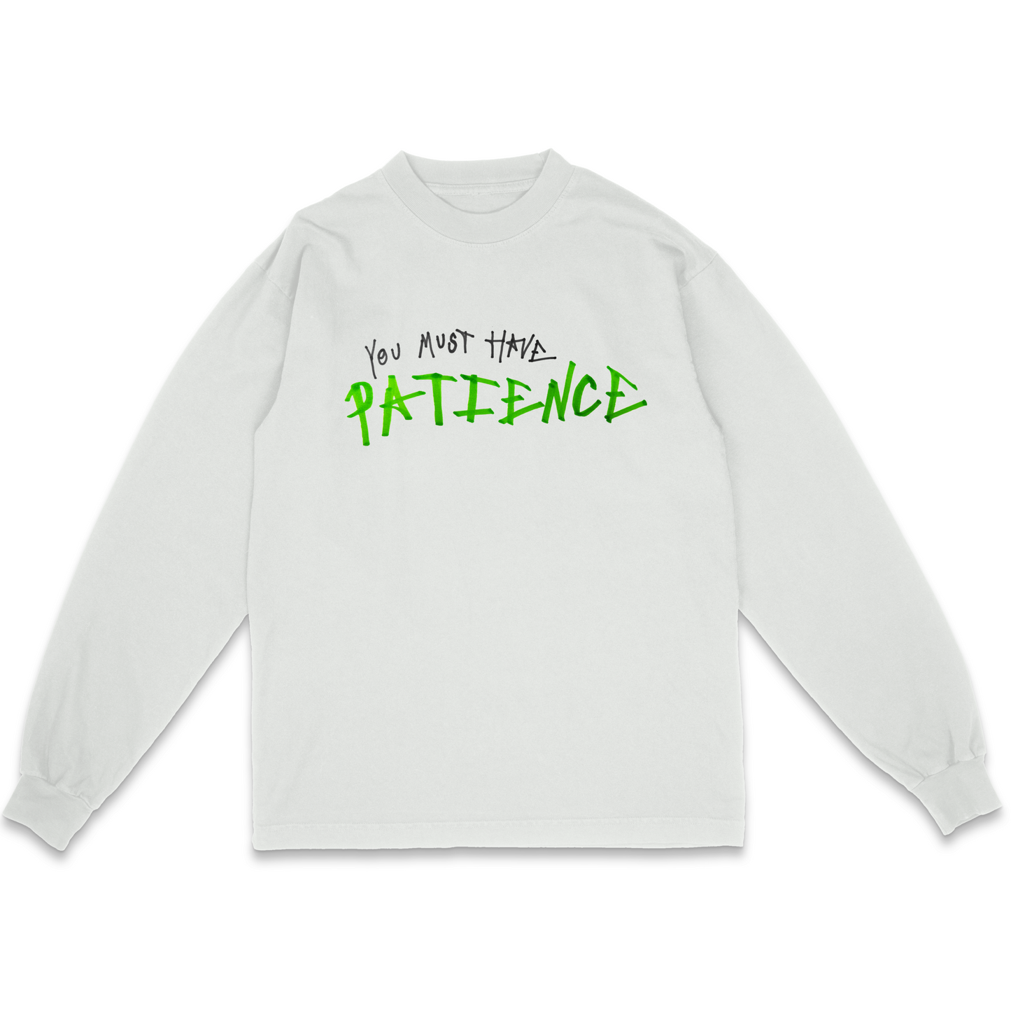 TEST OF PATIENCE 2 FRESH BLANK LONGSLEEVE